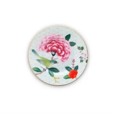 Assiette à Tarte Petit Four Bord Pip Studio Blushing Birds White 12 cm (Set de 6) Solde